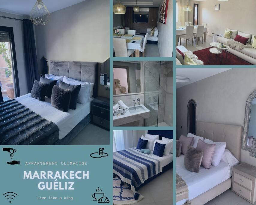 Apartment Neuf Climatise, Centre Marrakech.